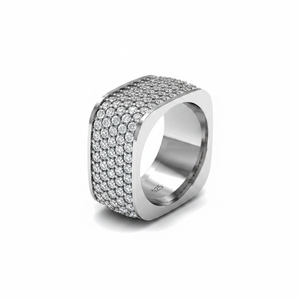Bagues de mariage, de fiançailles, en argent Sterling 925 - Product Image 2