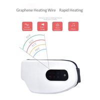 Machine de massage oculaire électrique portable avec compresse thermique confortable soulage la fatigue masseur oculaire sans fil Vibration intelligente