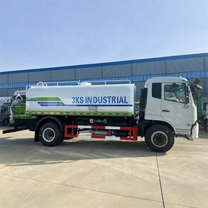 รถบรรทุกน้ำดับเพลิง Dongfeng 4X2 ขนาด 15,000 ลิตร ราคาโรงงานจีน รถบรรทุกส่งน้ำ 15 ตัน - Product Image 5
