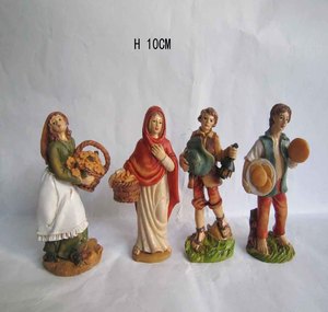 2018 Nouvelle Nativité en résine de trois pièces à vendre - Product Image 6