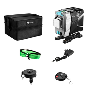 <span class=keywords><strong>DEKO</strong></span> DKLL12TDP02-S2 <span class=keywords><strong>niveau</strong></span> <span class=keywords><strong>Laser</strong></span> vert 3D de qualité industrielle 12 lignes <span class=keywords><strong>Laser</strong></span> croisé horizontal et vertical avec auto-nivellement - Product Image 3