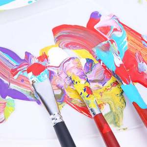 <span class=keywords><strong>Pintura</strong></span> Acrílica de Calidad para Estudiantes, 2 L - Más de 120 Colores para Artistas, Lienzos, Papel y Arte en Vidrio - Product Image 6