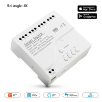 Module de commutateur intelligent Wifi Tuya E0803 4CH 7-32, application Smart Life, télécommande pour maison intelligente, compatible avec Alexa et Google Home