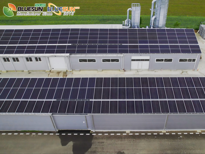 720 Pv Module Bluesun Solar Panel 720 Watt Bifacial Solar Panel Solar Pv Modules for ...
