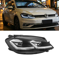 Ensemble de phares Volkswagen Golf 75 OLIVER 12V 2017-2020, nouveaux, haute performance, lentilles de projecteur LED, feux de jour