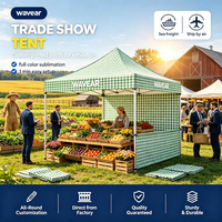 10x10 Messezelt Robustes Wasserdichtes Pop-up-Zelt für Ausstellungen, Events, Sport, Alle Jahreszeiten, Individuelles Logo