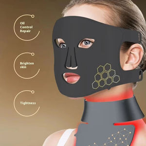 Máscara de Belleza Explosiva con Luz Azul Infrarroja Cercana, Máscara de Fotones <span class=keywords><strong>LED</strong></span> de Silicona, Terapia de Luz Roja para el Hogar, Artefacto para el Cuidado de la Piel - Product Image 4