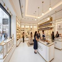 Support de distributeur de parfum personnalisé avec logo, vitrine de présentation de parfum pour magasin de détail
