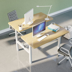 Gran oferta, escritorio de pie eléctrico de diseño moderno, mesa de ordenador ejecutiva ajustable de elevación para personas dobles - Product Image 1