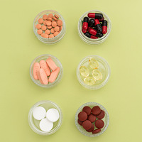Boîte à pilules portable PC, qualité alimentaire, étanche à l'humidité, design moderne brillant, multifonction, mini-séparateur hebdomadaire pour médicaments et capsules