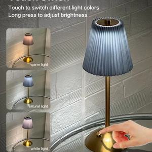 Lámpara de Noche USB Simple y Moderna para Dormitorio, Lámpara de Gabinete, Lámpara de Escritorio Creativa, Romántica y Retro - Product Image 5