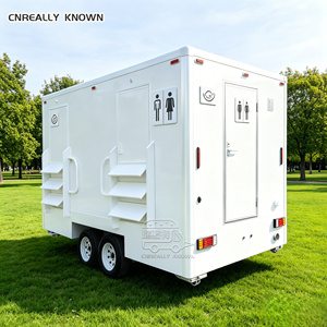 Baño Móvil Modular Completamente Equipado, Baño Portátil de Lujo, Remolque de Baño Resistente para Eventos - Product Image 6