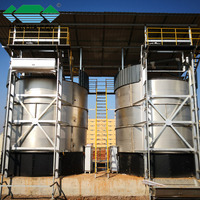 Cuve de Fermentation Industrielle pour Écorces et Pulpes de Fruits, Composteur pour Usines de Jus