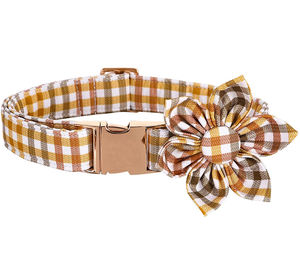 <span class=keywords><strong>Collar</strong></span> ajustable para perros pequeños, medianos y grandes, con flores, regalo - Product Image 1