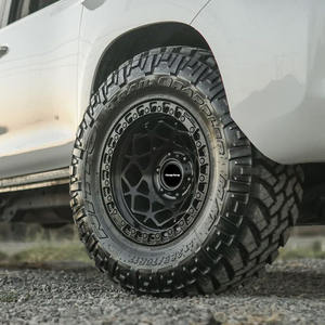 جنوط عجلات مقعرة عميقة مزورة بقفل Beadlock للدفع الرباعي 4x4 مقاس 17x9 6x139.7 للطرق الوعرة لسيارات Ram 1500 Dodge Jeep-Wrangler - Product Image 6