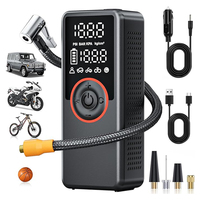 Multiple Custom Bicycle air Pump Mini Cordless Ball Inflator Factory Display Lasting Car Tyre Intelligent Pressure Pump