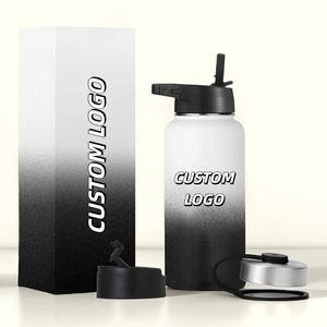 500ml New Design Custom Sport Promotion Wide Mouth Gym Sports <b>Insulated</b> Stainless Steel Water <b>Bottles</b> <b>With</b> <b>Straw</b> - Product Image 4