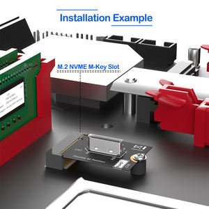 Adattatore 2230 PC1-E4.0 M.<span class=keywords><strong>2</strong></span> M-Key a Oculink SFF-8612 per SSD NVMe U.<span class=keywords><strong>2</strong></span> EGPU Laptop/Desktop Disponibile - Product Image 5