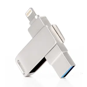פלאש דיסק 2tb otg oem Suppliers-2020 חדש חם במהירות גבוהה 3 ב 1 OTG USB דיסק און קי USB2.0 4gb USB פלאש דיסק עבור טלפון נייד ומחשב