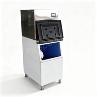 Machine à glaçons commerciale 150 kg/24h en acier inoxydable, machine automatique de fabrication de glaçons pour hôtel, restaurant, bar
