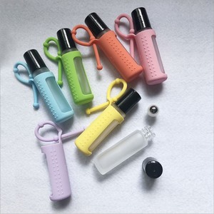 Silicone Lăn Chai Chủ Tay Áo Tinh Dầu Mang Trường Hợp Du Lịch Bảo Vệ Bìa Cho 5Ml 10Ml 15Ml Chai Dầu - Product Image 3