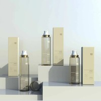 80ml 100ml 120ml Flacon pulvérisateur vide en PET transparent Flacon pulvérisateur cosmétique en plastique en stock