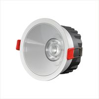 Projecteurs LED modernes d'intérieur, plafonnier LED 12W20W30W AC220V (±10%) anti-éblouissement COB pour salon, bureau à domicile