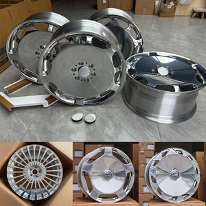 Per <span class=keywords><strong>Mercedes</strong></span>-Benz <span class=keywords><strong>Sprinter</strong></span> 906 907 Modello Personalizzato, Coprimozzo Decorativo in Acciaio da 20 Pollici con Logo Maybach - Product Image 6