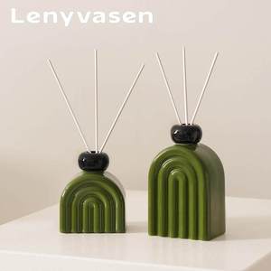 Diffusore di Aromi Artigianale Senza Alcool in Ceramica, Senza Fiamma, <span class=keywords><strong>con</strong></span> Bastoncini, Vuoto, per Oli Essenziali, Decorazione per la Casa - Product Image 2