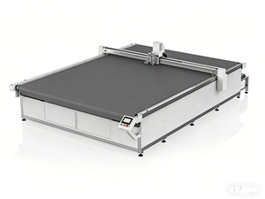 Machine de découpe CNC à couteau vibrant entièrement automatique, 11KW, faible taux de défaillance, taille de coupe 3,2m*4m, motif rayé zèbre pour rouleau - Product Image 3