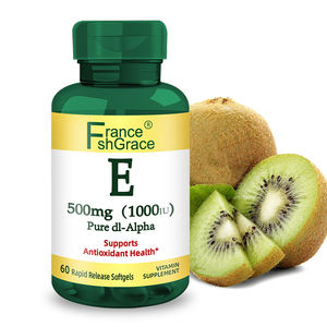 Cápsulas blandas de vitamina <span class=keywords><strong>E</strong></span> natural de <span class=keywords><strong>1000</strong></span> UI para la piel y el cabello - Venta al por mayor - Product Image 1