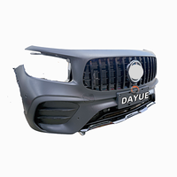 Para Mercedes Benz GLB 247 GLB AMG, montaje de parachoques delantero de coche, Kit de actualización de parachoques de plástico AMG usado