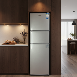 Réfrigérateur 3 portes à congélateur supérieur 206L, modèle très vendu, avec caractéristiques essentielles pour usage domestique - Product Image 5