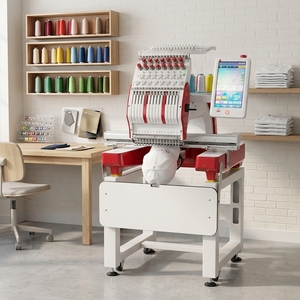 <span class=keywords><strong>Machine</strong></span> à broder polyvalente avec 200 points intégrés et contrôle de vitesse pour les débutants apprenant la couture et les travaux manuels - Product Image 2