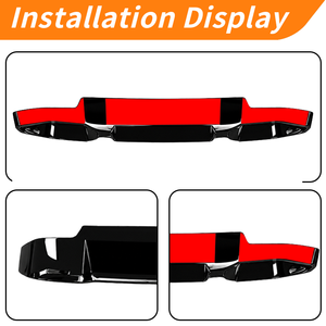 Spoiler Posteriore Nero Lucido per Land Rover Defender 90/110/130 2020-2026, in Plastica <span class=keywords><strong>ABS</strong></span> - Product Image 3