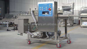 Machine à paner automatique neuve de la marque <span class=keywords><strong>KFC</strong></span> (à pulvérisation) Moteur haute efficacité Acier inoxydable Sus304 Capacité de 200 à 500 kg/h pour la viande - Product Image 3