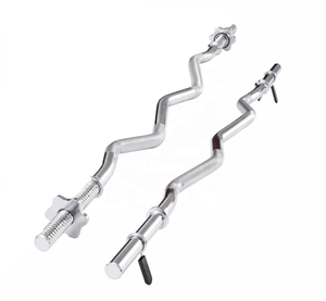 Barra de Pesas para Gimnasio y Hogar, Barra para Levantamiento de Pesas y Entrenamiento de Fuerza, Barra Curva para Pesas - Product Image 6