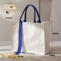 Sac en coton imprimé floral vif, sac à main en toile durable avec fermeture à pression, sac personnalisé élégant, réutilisable et léger pour le shopping