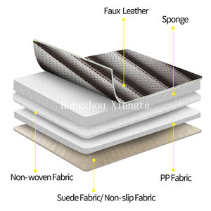 Xiangta 3D 7D 5D 9D universel Sport voiture en cuir bébé chien housse de siège protecteur ensemble Design luxe voiture coussin housse de siège - Product Image 5