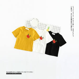 Vente en gros de t-shirts simples vintage à très bas prix, vêtements pour enfants fabriqués en Chine - Product Image 1