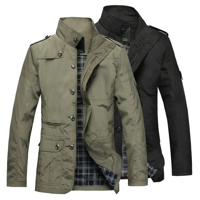 New Fashion Men's Jackets Windbreaker Overcoat Casual Jacket Coat For male