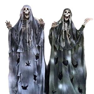 Halloween horreur esthétique décoration suspendue 1.8 m Thriller fantôme crâne décoration suspendue chambre évasion maison hantée crâne - Product Image 5