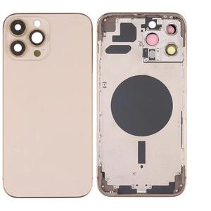 Carcasa Intermedia con Tapa Trasera para iPhone 13 Pro Max Dorado - Product Image 1