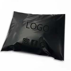Bolsas de Correo Negras Mate con Logotipo Personalizado, Bolsa de Envío de Poliéster para Sudaderas, Bolsas de Embalaje - Product Image 3