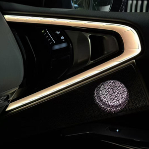 Para <span class=keywords><strong>BMW</strong></span> G48, nuevo <span class=keywords><strong>BMW</strong></span> <span class=keywords><strong>X3</strong></span> Series 2025, Kit de actualización de cubierta de altavoz LED, placa de cubierta de bocina luminosa con luz ambiental, modificación de coche - Product Image 1