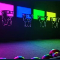 Jeu de basket-ball interactif LED d'intérieur, lumières en forme de briques, enfants et adultes, changement de couleur RVB, IP65, garantie de 2 ans, CRI 80, divertissement