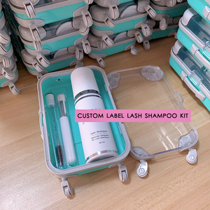 Kit de nettoyage pour <span class=keywords><strong>cils</strong></span> en flacon mousseux, shampoing pour <span class=keywords><strong>cils</strong></span> avec étiquette privée personnalisée, kit de soin après les <span class=keywords><strong>cils</strong></span>, échantillon gratuit - Product Image 6