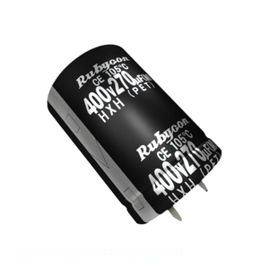 คาปาซิเตอร์แบบสแนป th แบบ560 uF ฝา560 uF 20% รูผ่านช่องผู้ผลิต - Product Image 1