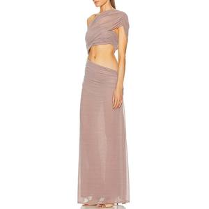 Robe longue sans manches sexy en béton robe sexy longue robe sexy à la mode de haute qualité OEM ODM - Product Image 3