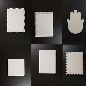 Imán de nevera de cerámica en blanco personalizado UV, recuerdo, venta al por mayor de fábrica - Product Image 1